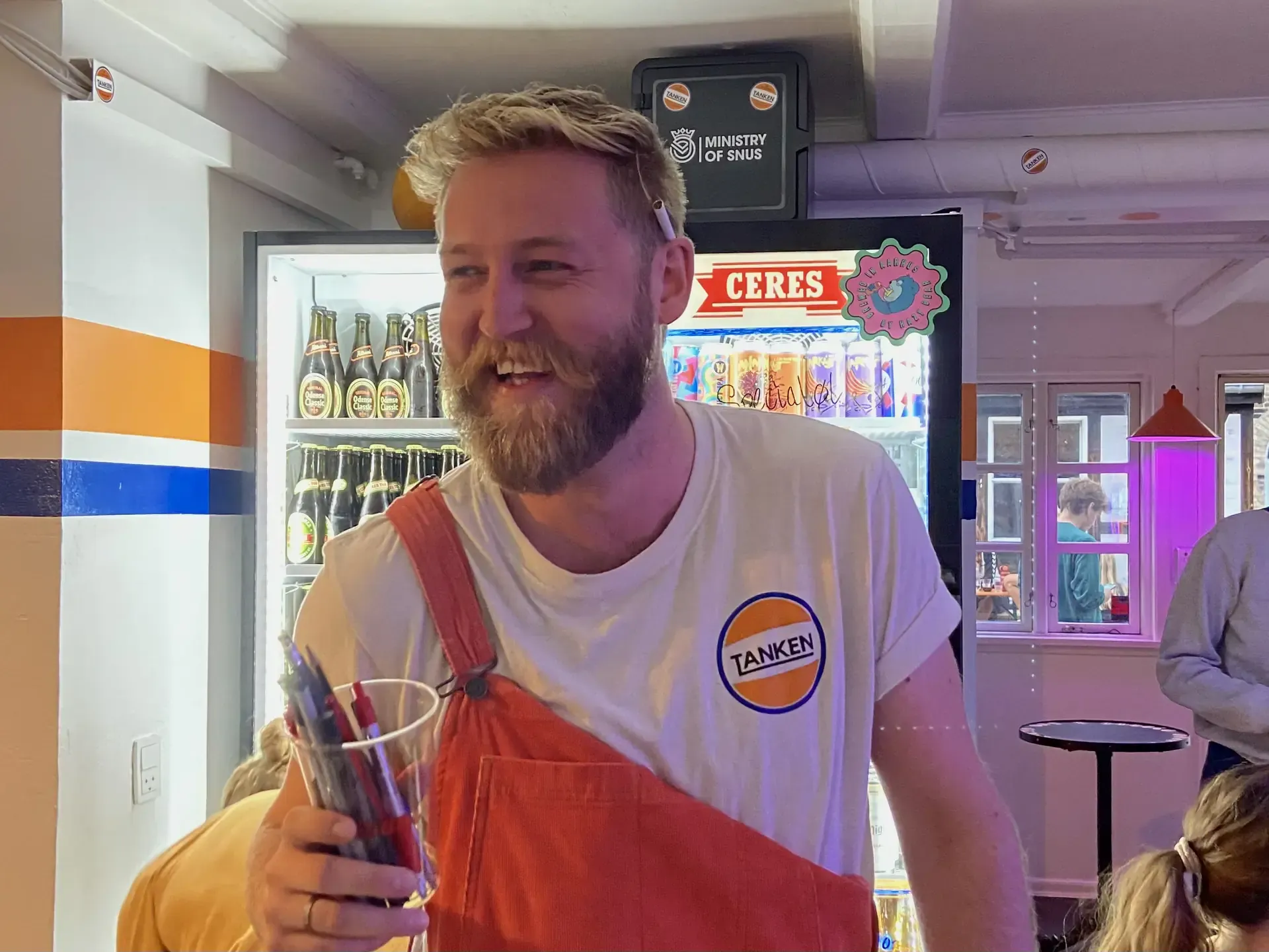 Morten til quiz på Tanken